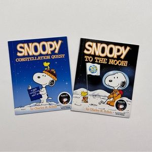 Peanuts Snoopy Space Adventures Book Bundle
